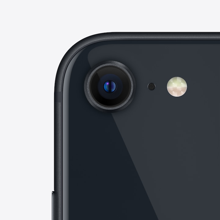 Actual product image Apple iPhone SE (3rd Gen) (128 GB, Midnight, 4.70", SIM + eSIM, 12 Mpx, 5G)