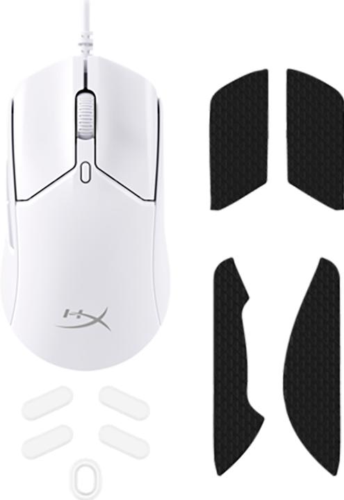 Actual product image HyperX Pulsefire Haste 2 - Gaming Mouse (White) (Cable)