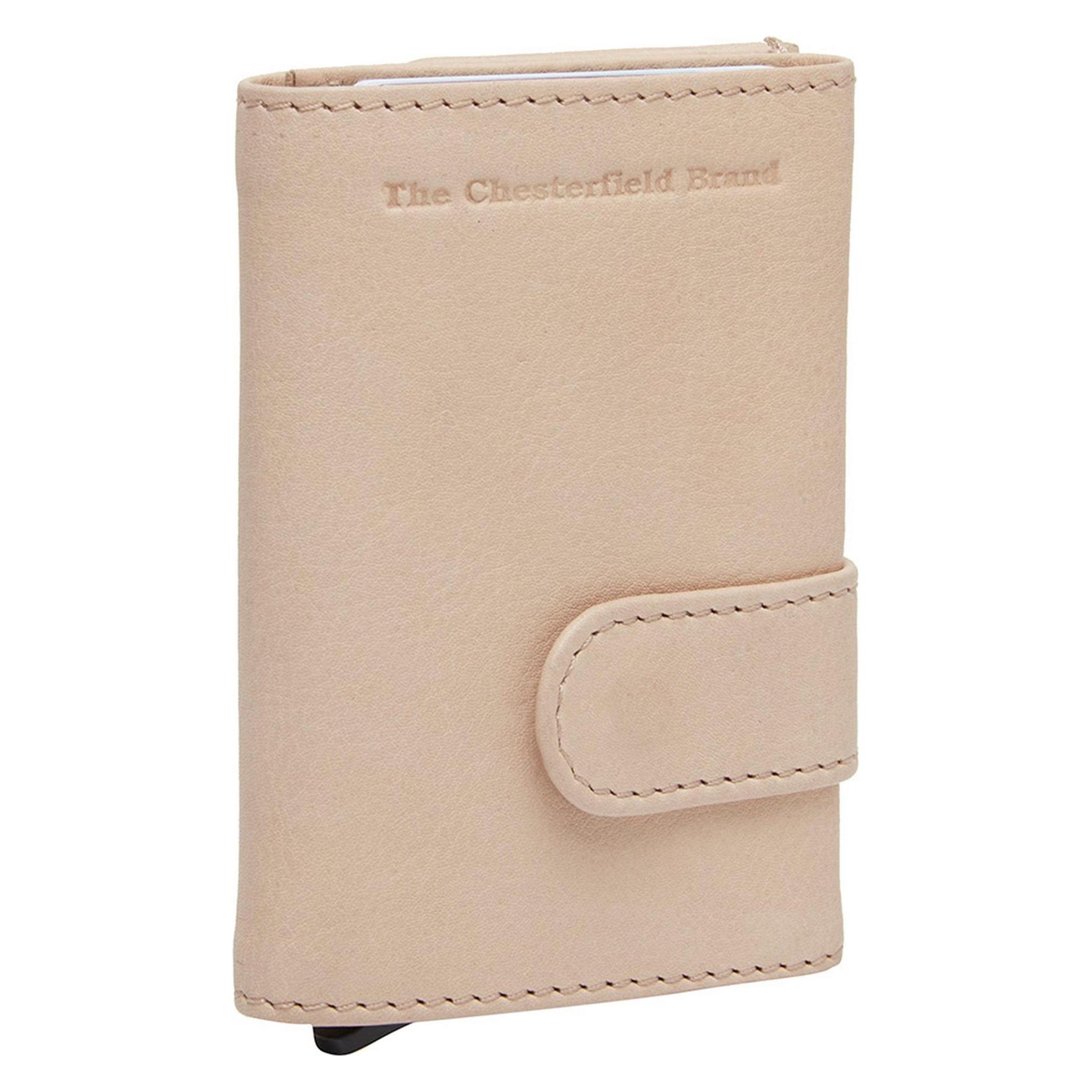 The Chesterfield Brand, Herren, Portemonnaie, Iriona Geldbörse Rfid Schutz Leder 7.5 Cm, Beige