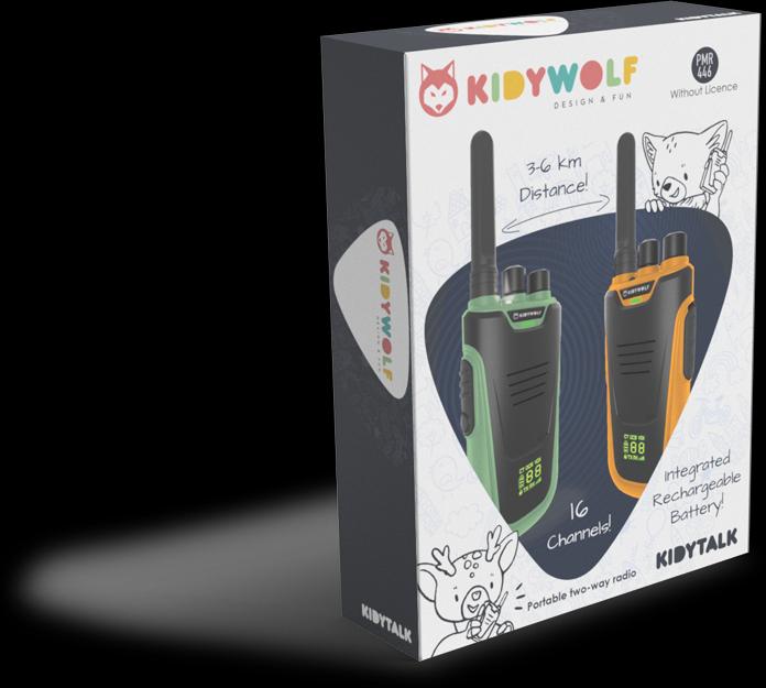Image du produit Kidywolf Kidytalk (6 km)
