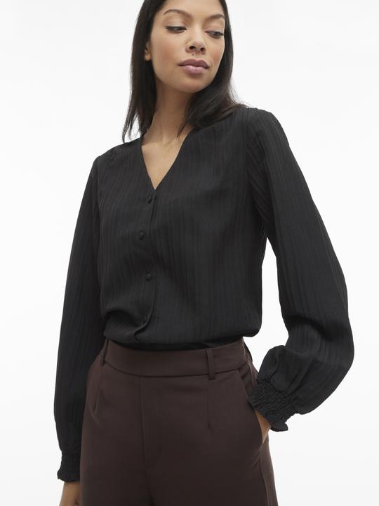 Immagine prodotto Vila VIELMA V-Ausschnitt Langarmhemd (42)