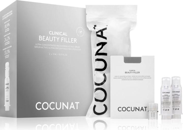 Actual product image Cocunat Clinical Beauty Filler Duo 10 Ml - Skincare Treatment (10 ml)