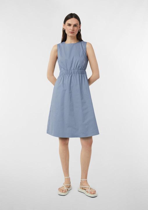 Actual product image Comma Kleid Kurzes Popeline-Kleid mit elastischem Taillen-Einsatz (44)