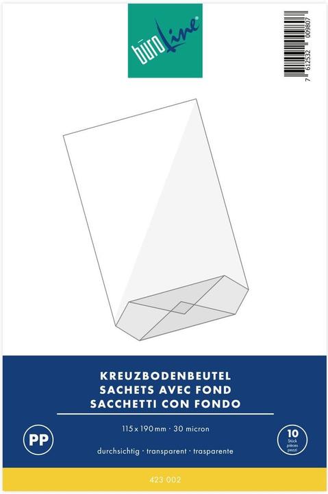 BüroLine Kreuzboden Beutel (Geschenkbox, 10 x)
