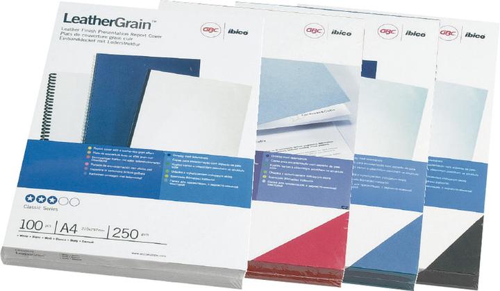 Produktbild GBC Umschlagdeckel LeatherGrain