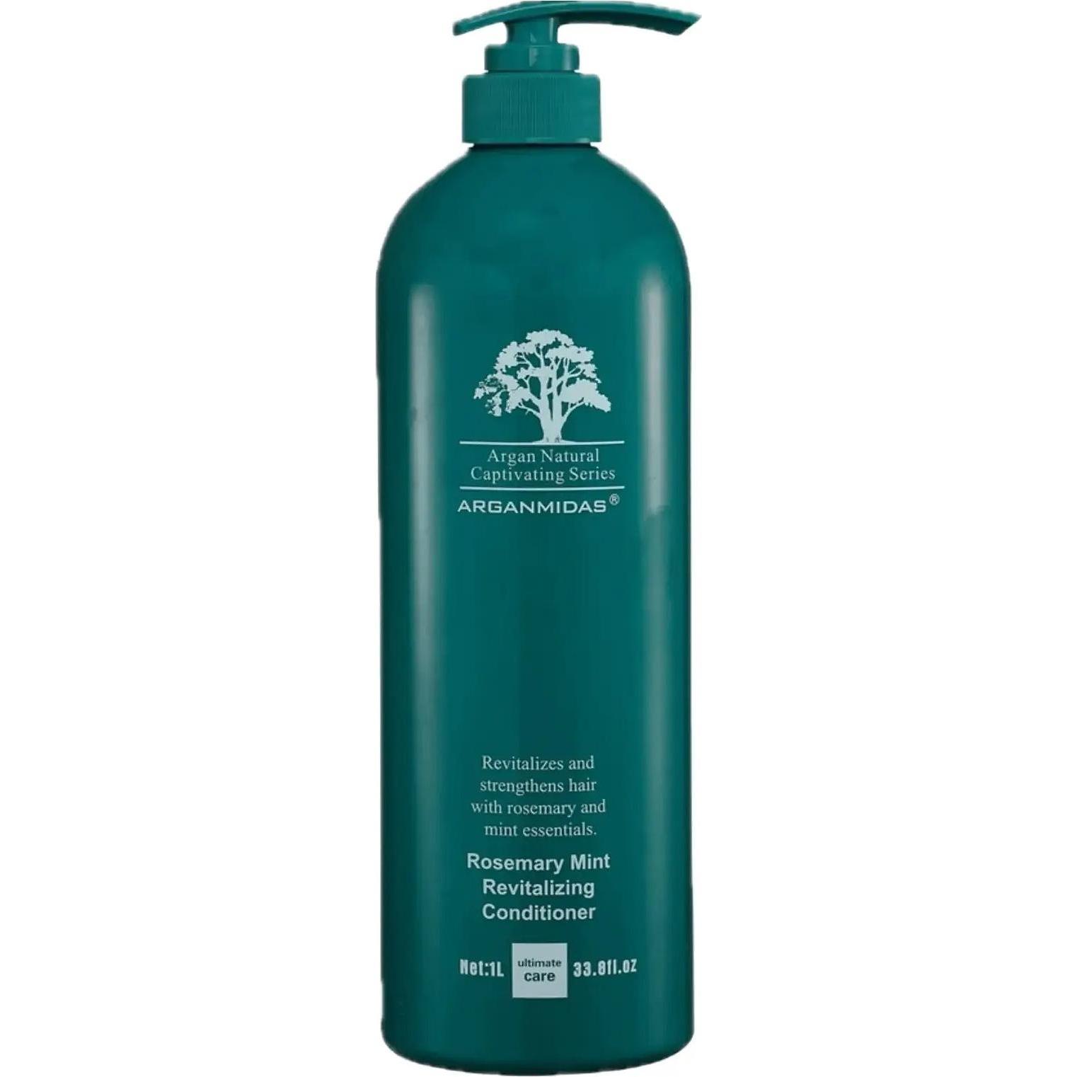 Arganmidas, Shampoo, - Rosemary Mint Revitalizing Shampoo - 1000ml (Shampoo liquido)