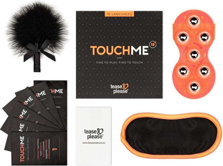 Actual product image tease & please Time to Play, Time to Touch (Game of skill, German, Spanish, French, Norwegian, Polish, Russian, Danish, Swedish, Italian, English)