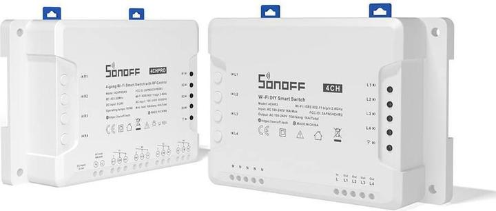 Actual product image Sonoff 4CHR3 (Switch actuator)