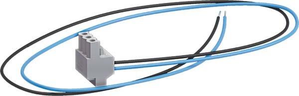 Produktbild Hager HAG KU9S80VBE Spgsabgriff,universZ,800mm, sw/bl, verdichtet-Buchse, 1 StÃ¼ck