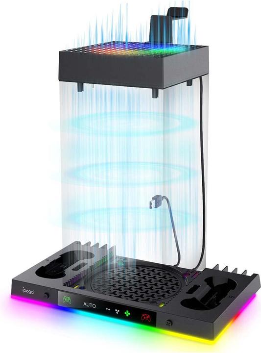 Produktbild - iPega XBX024S Multifunctional Charging RGB Stand with Cooling for Xbox (Xbox Series X)