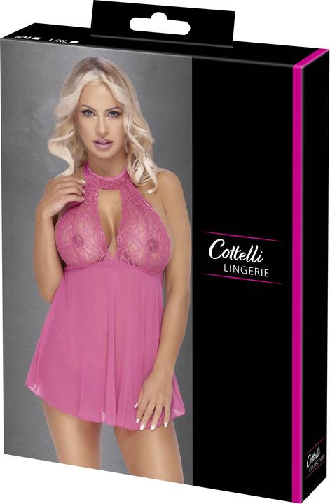 Cottelli Collection Babydoll pink S/M (S, M)
