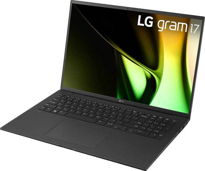 Image du produit LG 17" 17Z90S-G Ordinateur portable I7 16GB LPDDR5x 1TB SSD noir W11P (17", 1000 Go, 32 Go, DE, Intel Core Ultra 7 265)