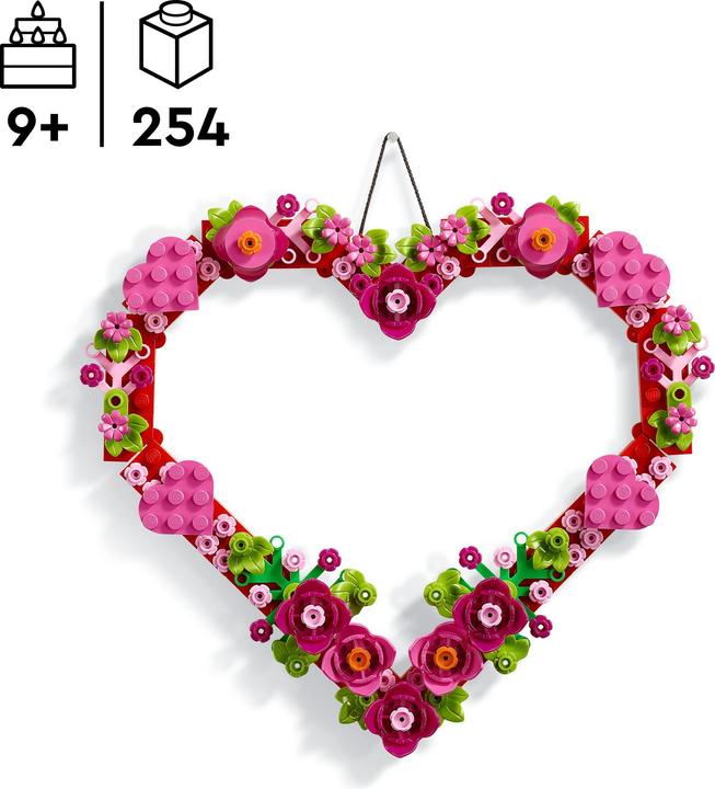Image du produit LEGO Herz-Deko (40638, LEGO Iconic)