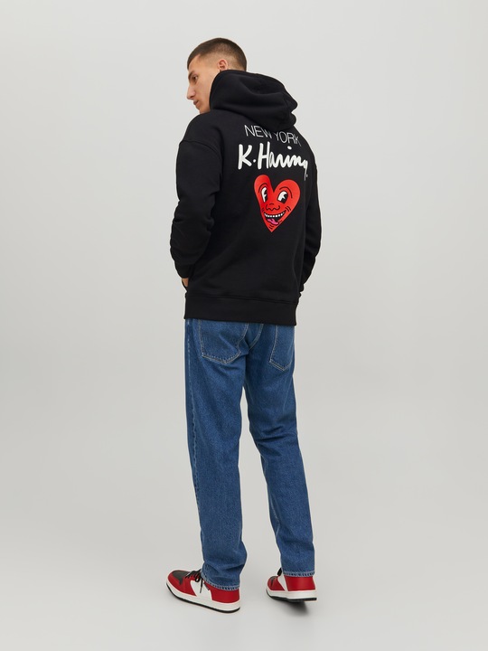 Immagine prodotto Jack & Jones Felpa con cappuccio JJ Keith Haring (M)