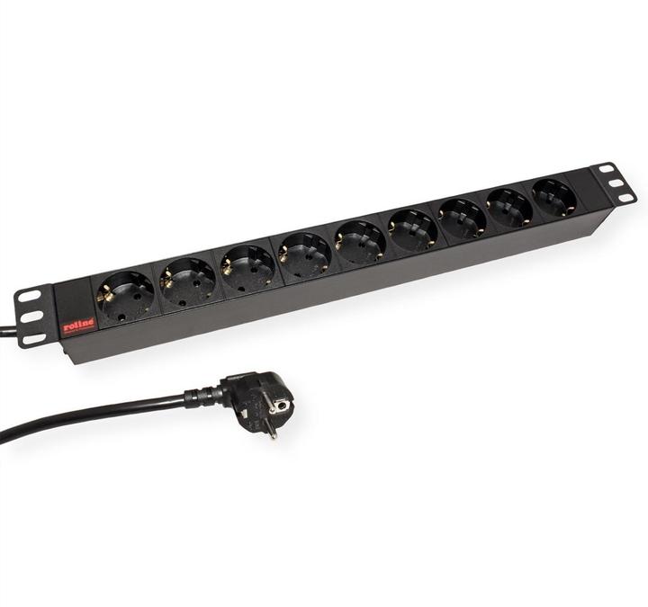 Actual product image Roline Power strip (rack (9x, CEE 7/3, Type 13, 2 m)