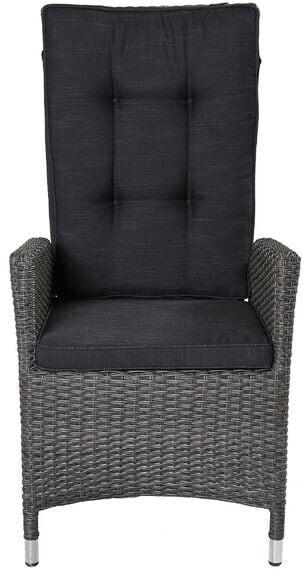 Produktbild LC Garden Keramo Positionsstuhl Aluminium/Polyrattan inkl. Kissen