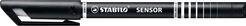 Actual product image STABILO Ink fine pen sensor (Black, 1 x)