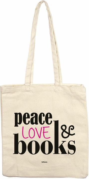 Immagine prodotto Peace Love Books, borsa di stoffa (Tedesco, 2017)