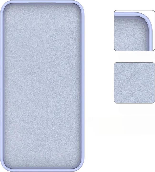 Produktbild Cover-Discount Galaxy A55 - Silikon Gummi Hülle violett (Samsung Galaxy A55)