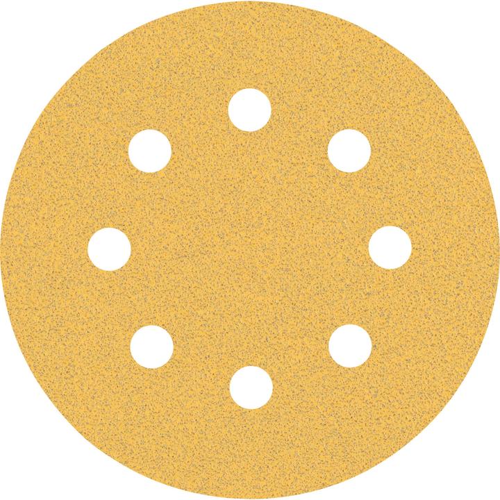 Produktbild Bosch Professional Zubehör EXPERT C470 Schleifpapier mit 8 Löchern für Exzenterschleifer, 115 mm, G 80, 5-tlg. (80)