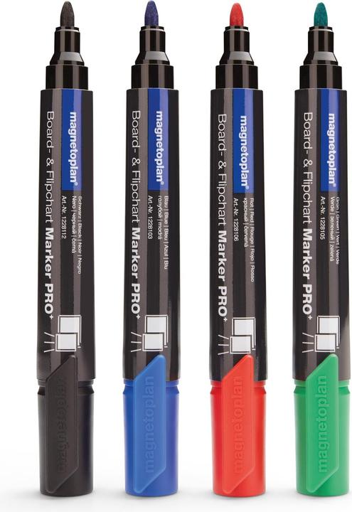 Produktbild Magnetoplan Marker Pro (Mehrfarbig, 3 mm, 4 x)