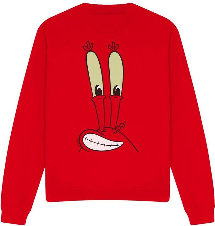 Immagine prodotto Spongebob Squarepants Smile Felpa Mr Krabs Viso Adulto Unisex (S)