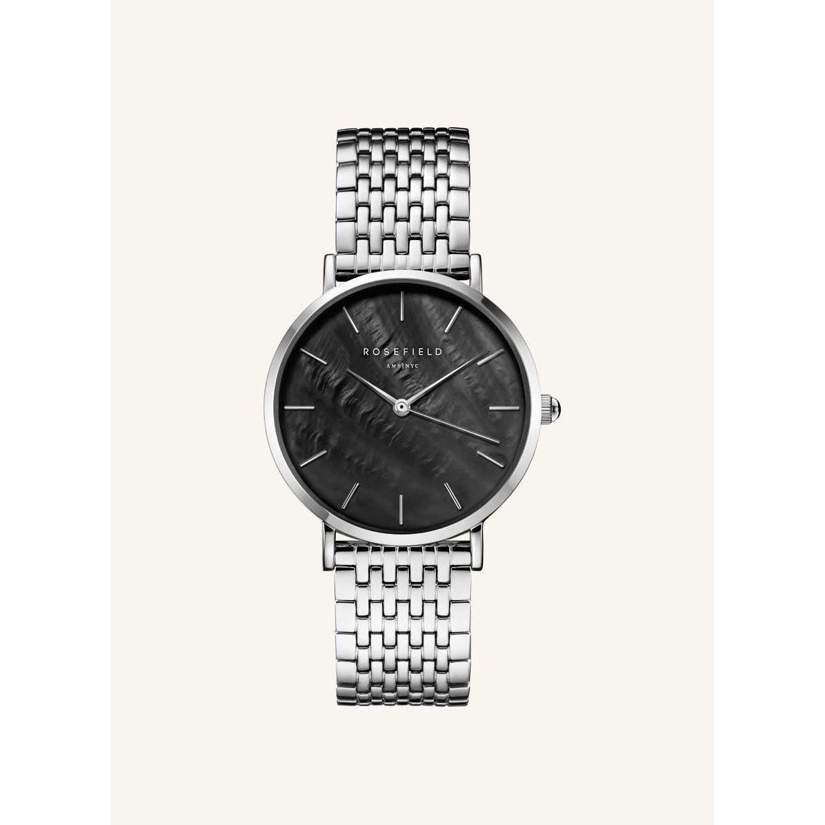 Rosefield, Orologio Da Polso, Upper East Side, Argento, (33 Mm)