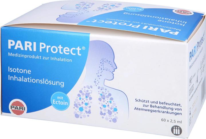 Actual product image PARI protect inhalation solution for the treatment of respiratory diseases, 150 ml solution
