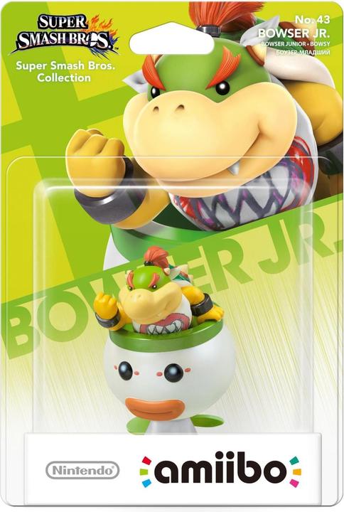 Actual product image Nintendo Amiibo Figure: Bowser Jr. (3DS, 2DS, Wii U, Switch)
