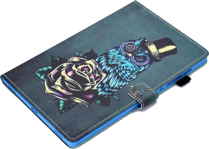Produktbild König Design Schutz Tablet Hülle für Samsung Galaxy Tab S8 Case Cover Tasche Bumper Wallet (Galaxy Tab S8)