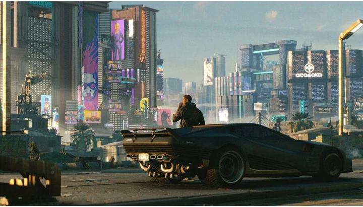 Actual product image Cyberpunk 2077 - Day One Edition (PS4, Multilingual)