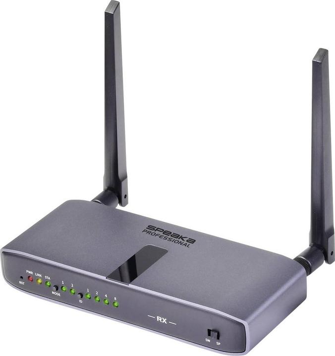 SpeaKa Professional SP-HWR-600 HDMI-Funkübertragung (Empfänger) 150 m 5180 MHz
