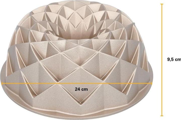 Produktbild Birkmann Backform Geo ivory (24 cm)