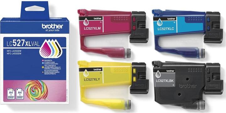 Productafbeelding Brother LC527XLVAL Value Pack (BK, C, M, Y)