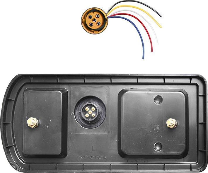 Actual product image ProPlus Taillight 5 functions 43LED left in blister