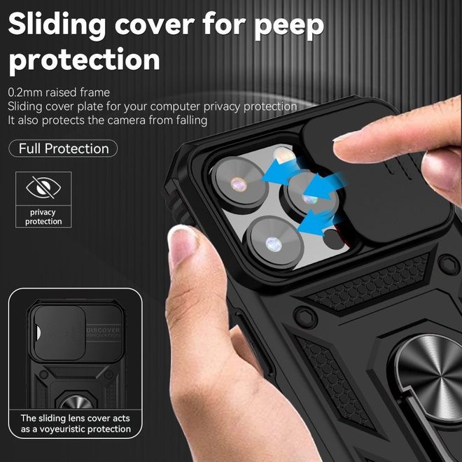 Produktbild MU Classic Kickstand Slide Cam Series (Apple iPhone 14 Pro Max)