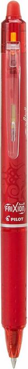 Actual product image Pilot FriXion, Clip-on retractable pen, Red, Red, 0.7 mm, 0.35 mm, Medium (Red, 12 x)