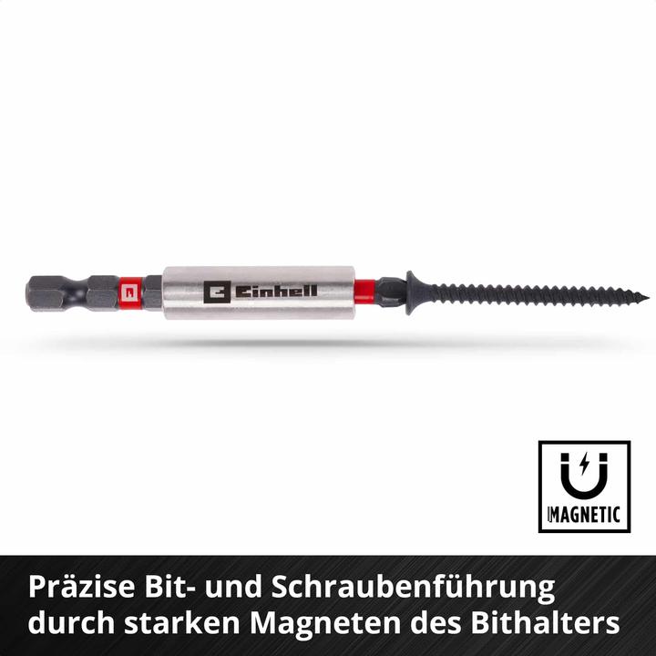 Image du produit Einhell Jeu de douilles à embout 1/4" (6,3 mm) 18 pièces 108709 (6 mm, 3 mm, 5 mm, 4 mm)