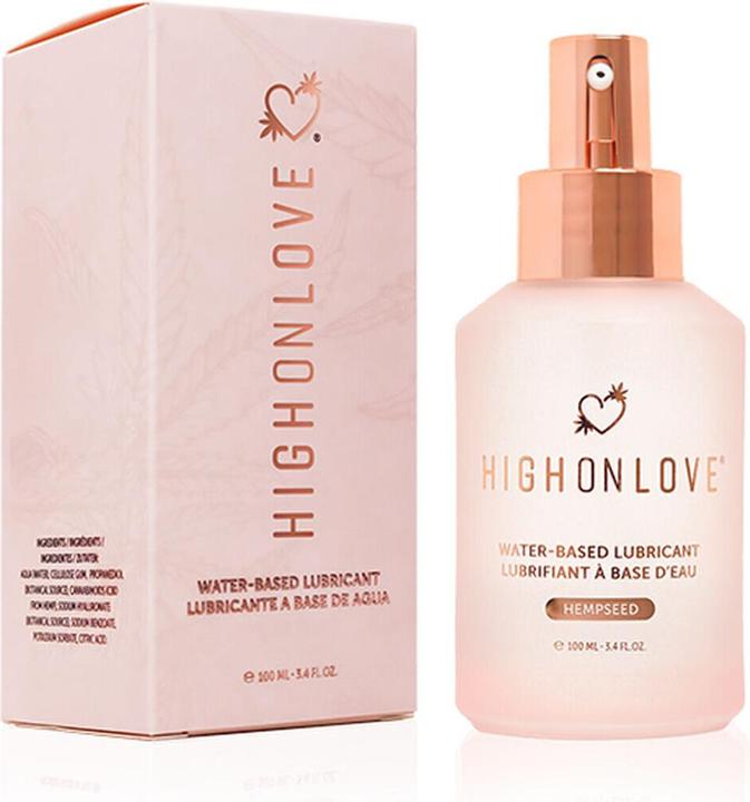 Produktbild High on Love Highonlove Hempseed Water-Based Lubricant 3.4 Oz (340 ml)
