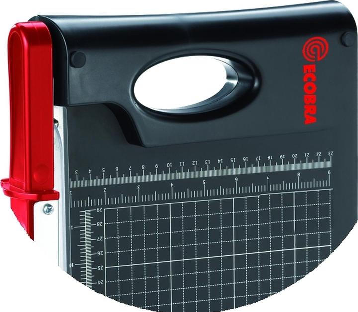 Image du produit Ecobra Machine de coupe double Dimensions de la table mm : 520 x 270 x 70, hauteur de coupe : max. 1,0 mm (10 feuilles, A4)