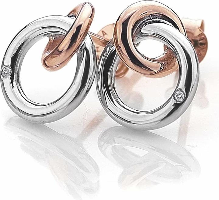 Immagine prodotto Hot Diamonds Eternity Stud Earrings Bicolore (Argento 925)
