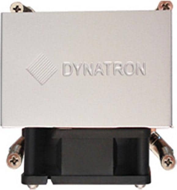 Produktbild Dynatron K666 Intel CPU cooler 2U LGA1150/-51/-55/-56 copper heatsink aluminum fins active with PWM (64 mm)