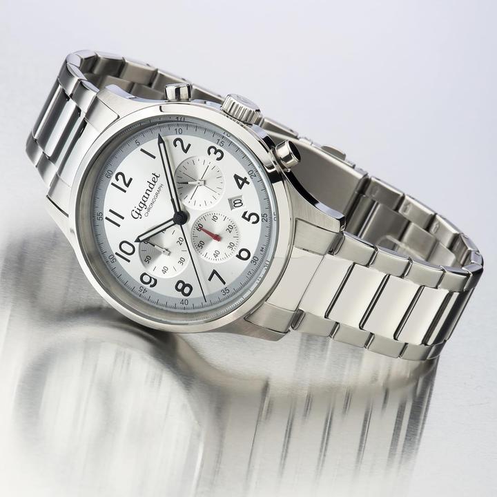 Produktbild Gigandet Elegante Chronographenuhr mit Stoppfunktion und 50 m Wasserdichtigkeit