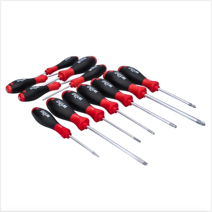 Actual product image Wiha Workshop screwdriver set (Slotted screws, Torx (TX), Pozidriv cross recess (PZ), Phillipps cross recess (PH))