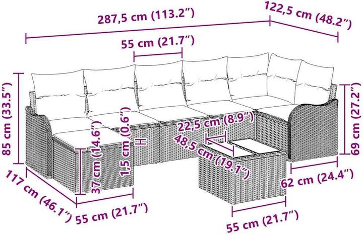 Produktbild vidaXL Clemence
