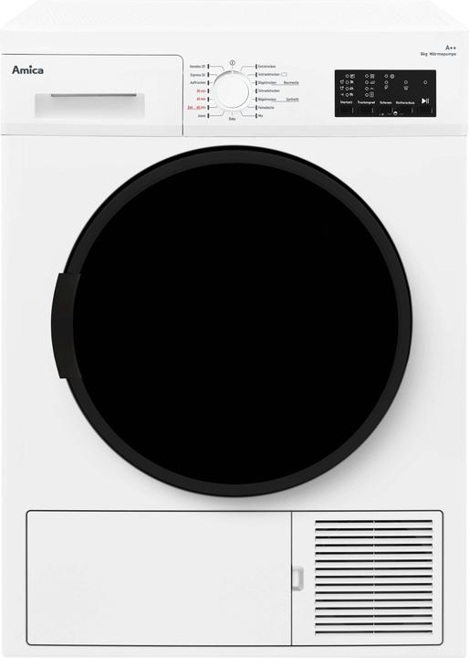 Amica Wärmepumpentrockner (8 kg, A destra)