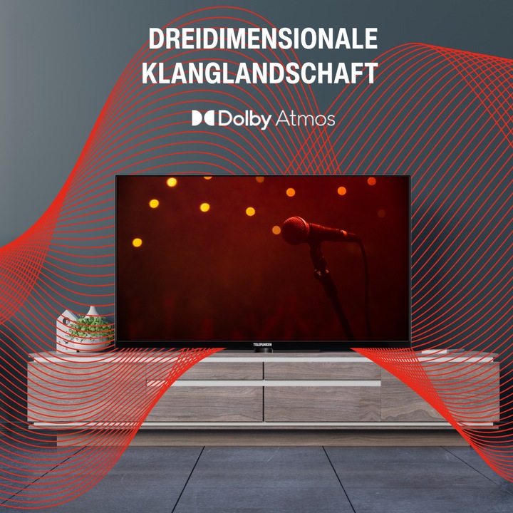 Produktbild Telefunken D50U750X2CWI (50", LED, 4K, 2024)