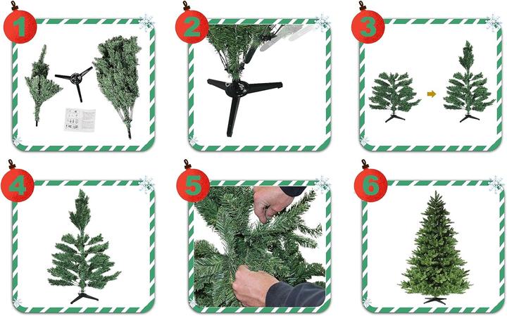 Actual product image RS Trade Christmas tree (180 cm)