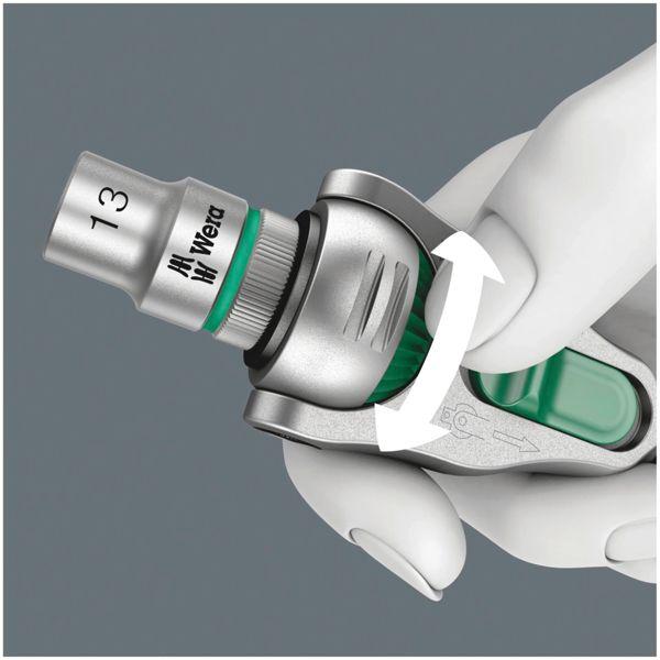 Actual product image Wera 8100 SB 9 Zyklop Speed Ratchet Set (9/16", 5.5 mm, 5/8", 7/32", 3/8", 5/16", 3/4", 1/4", 1/2", 11/16", 7/16", 3/16")