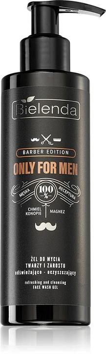 Image du produit Bielenda Only For Men Barber Edition Refreshing And Cleansing Gel For Face And Beard 190G
